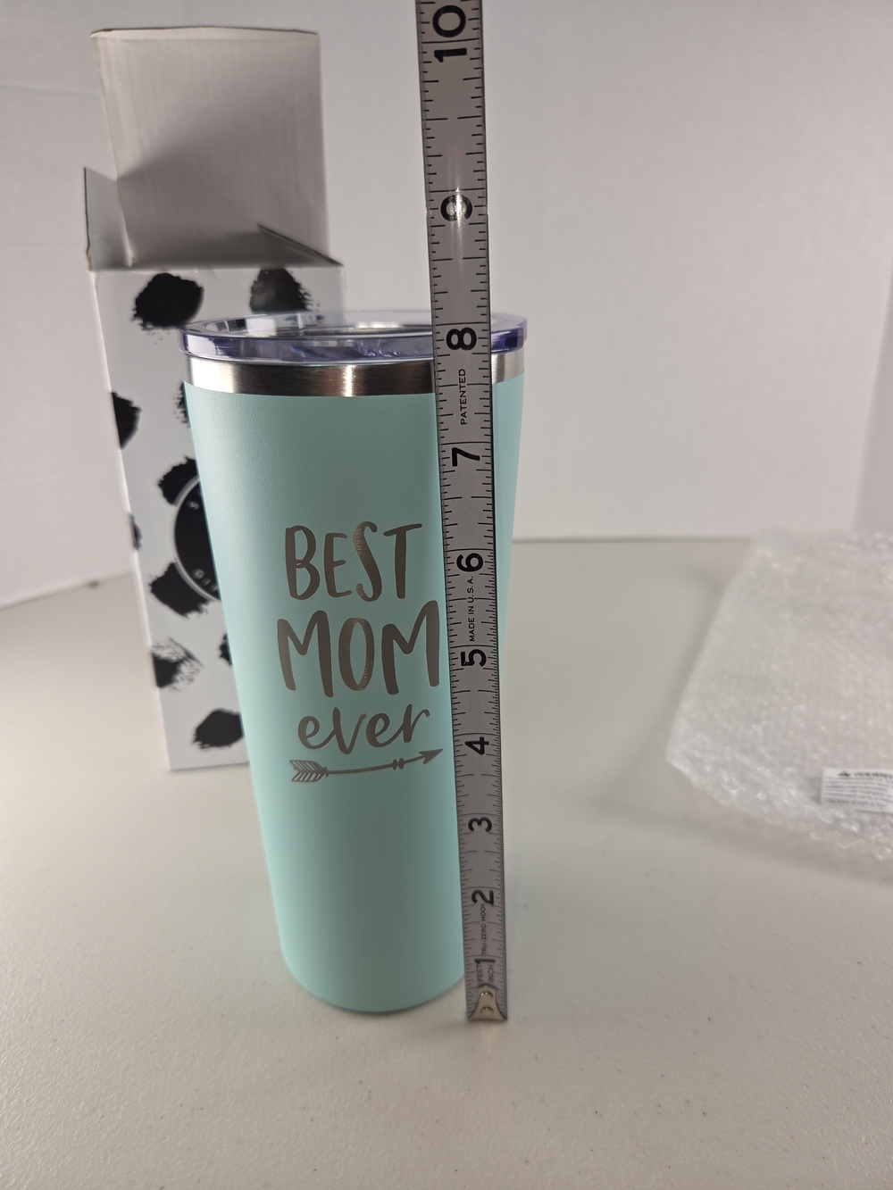 Brand New In Box Best Mom Ever Mint Travel Tumbler - Picture 7 of 9
